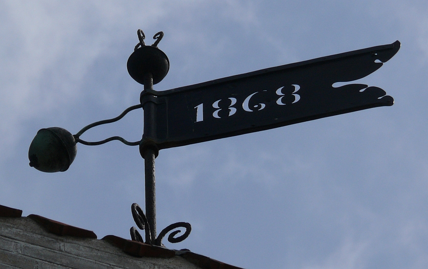 The Weather vane on Bogø Church