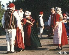 Folk dancers